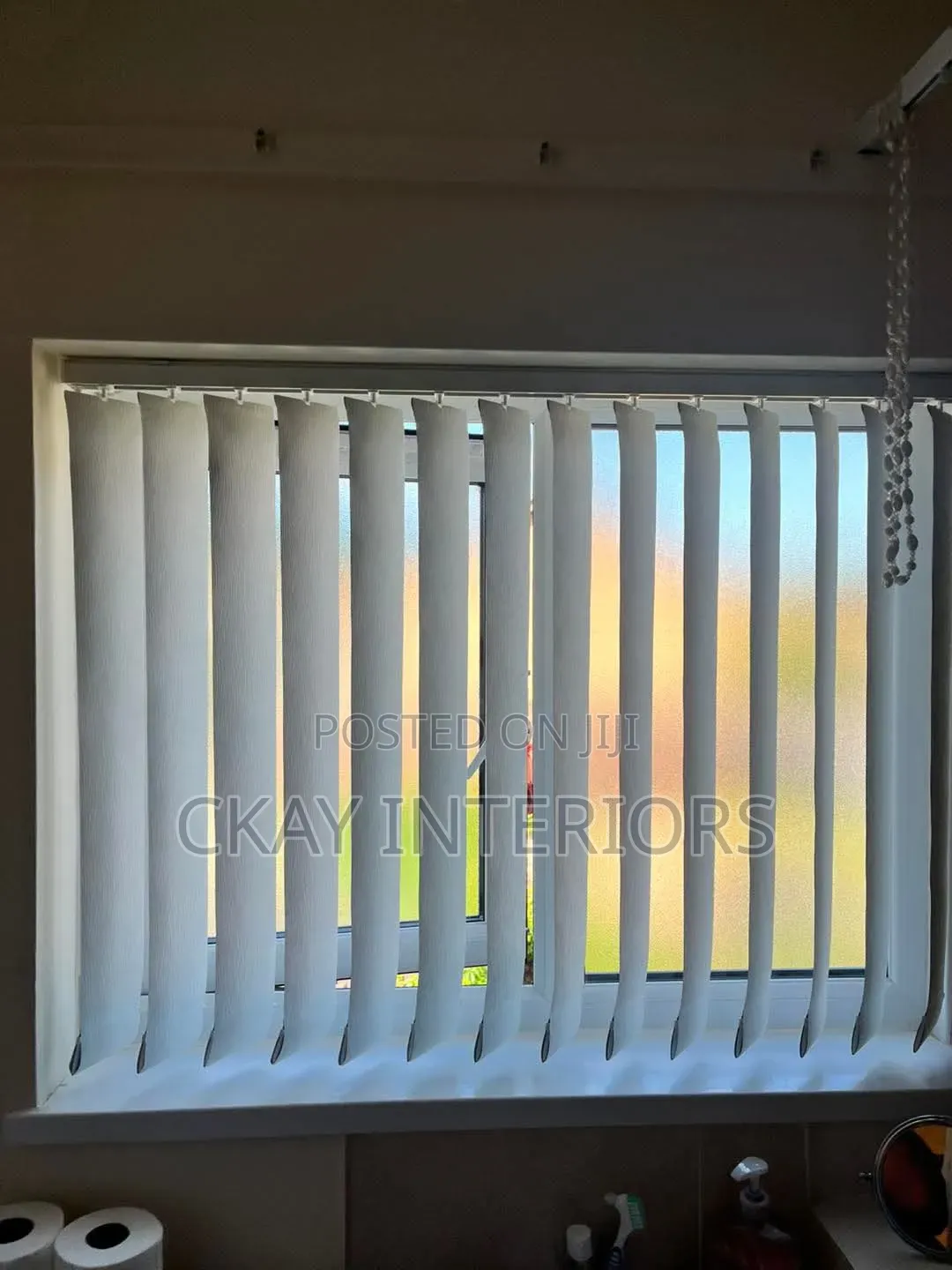 Window Styling With a Purpose With Vertical Office Blinds