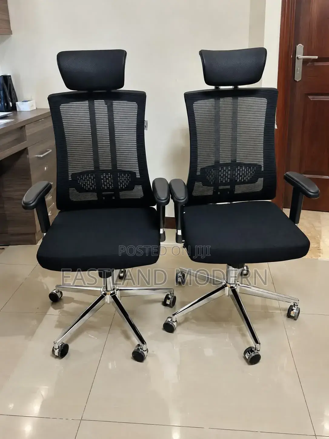 Ergonomic Office Chairs With Headrests - Lumbar Support