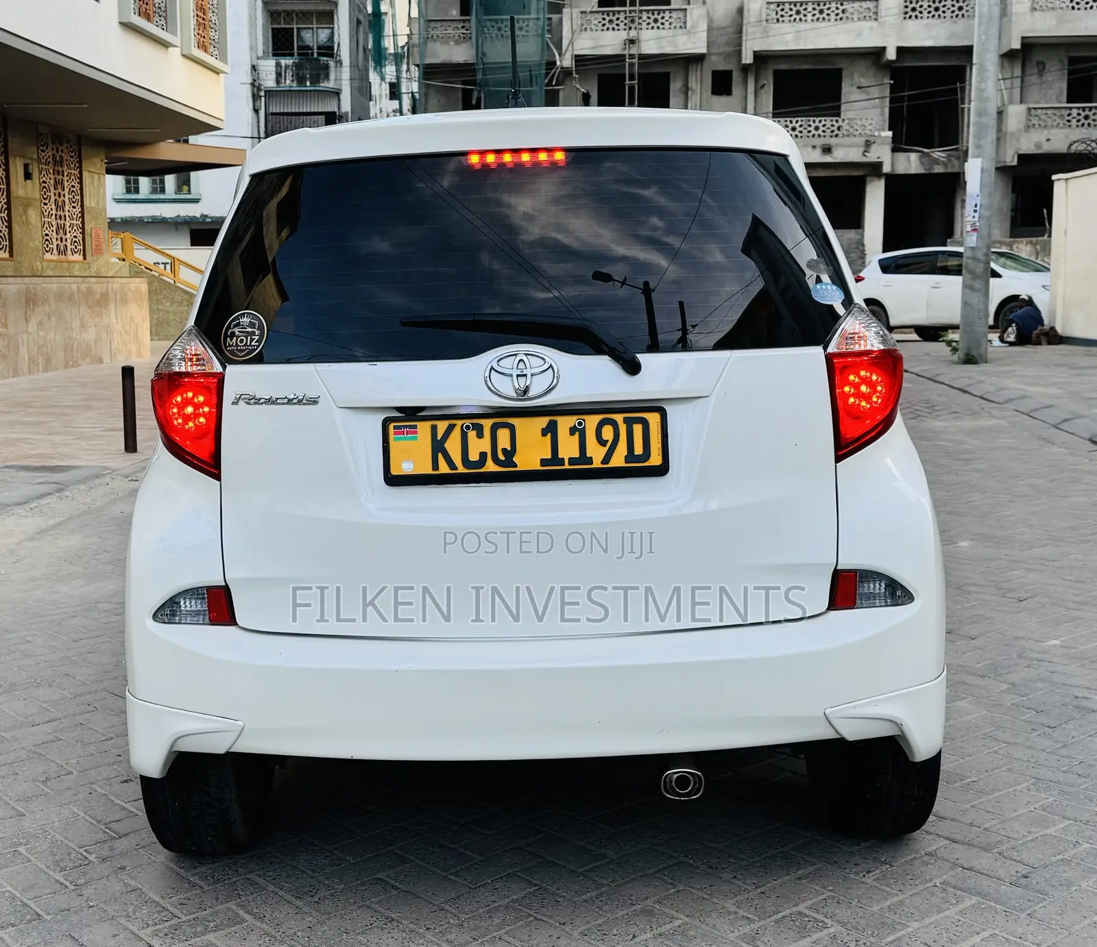 Toyota Ractis 1.5 FWD 2012 White