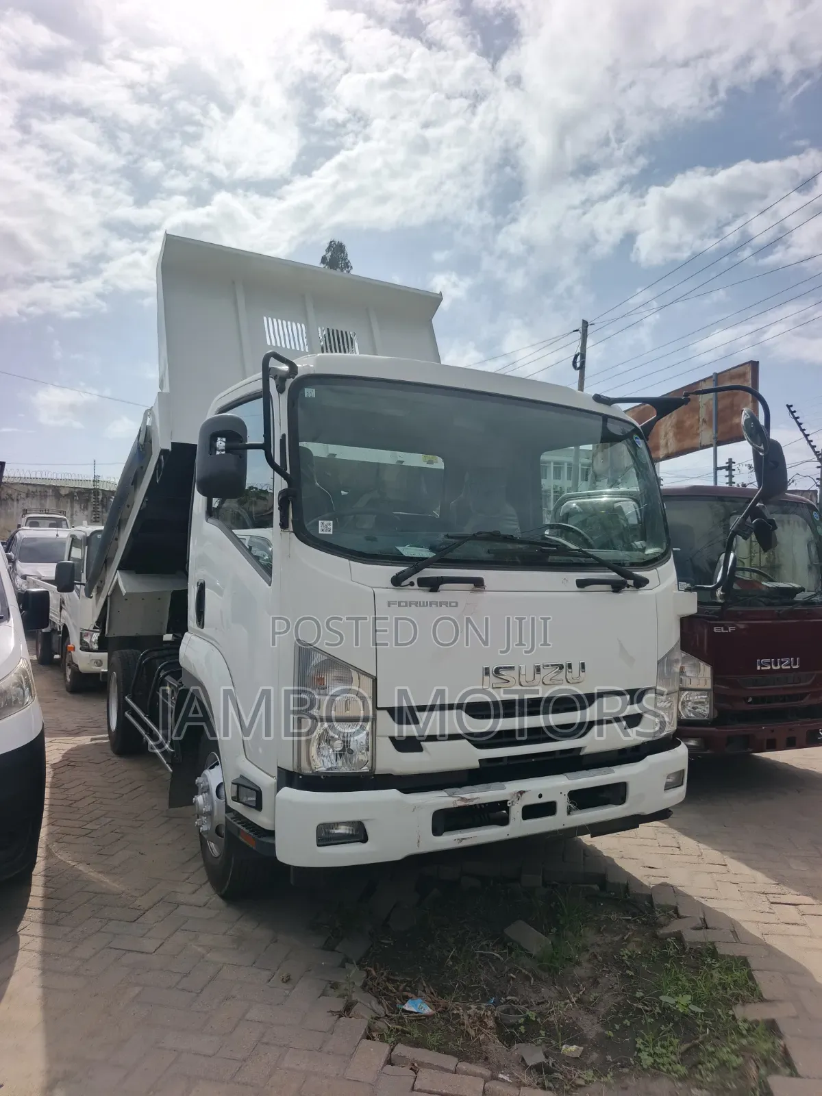 Isuzu Forward Tipper 2021 White