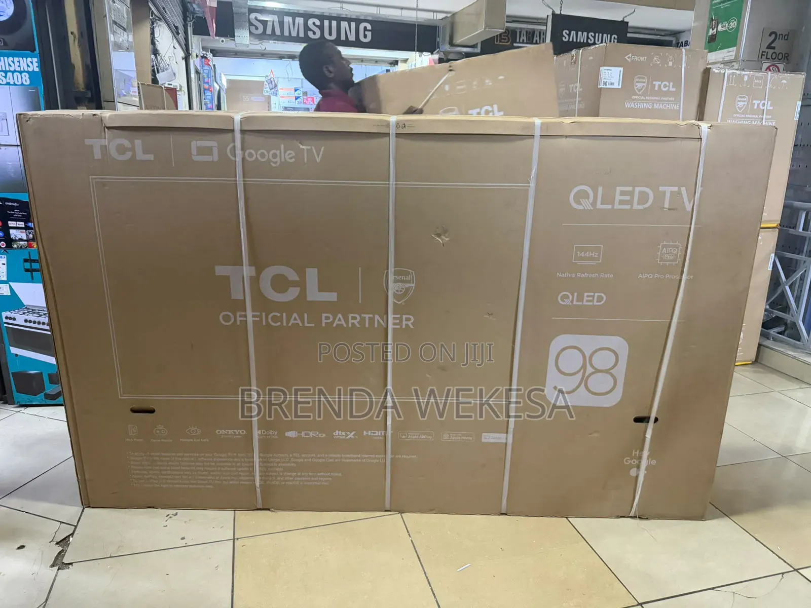 TCL 98p8k 98 Inch Qled 4k HDR TV