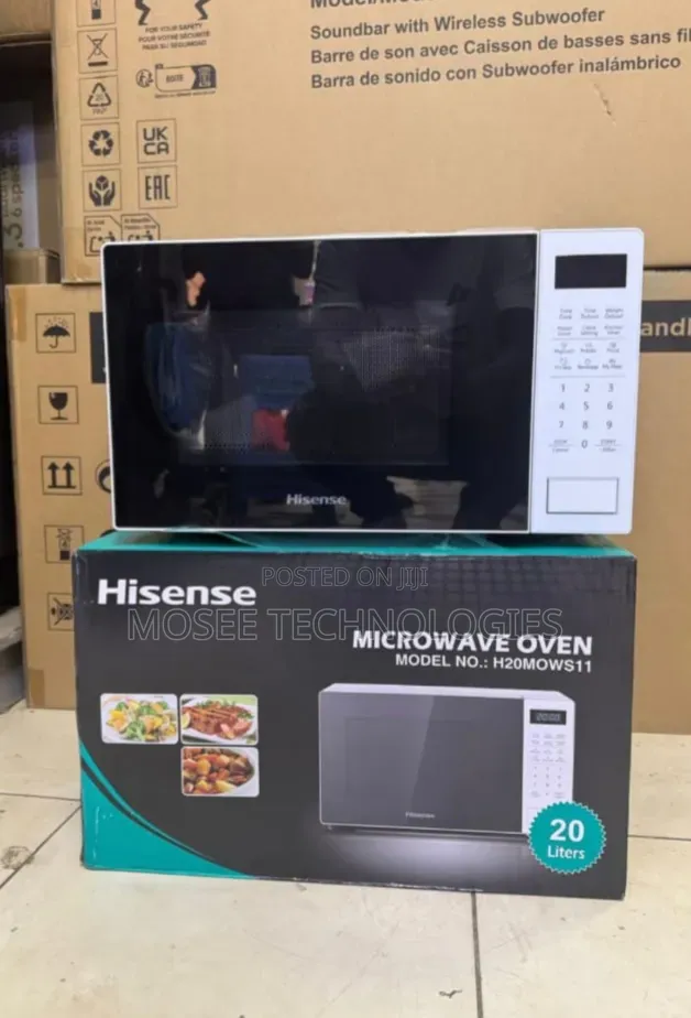 Hisense White S11 Kitchen Microwave