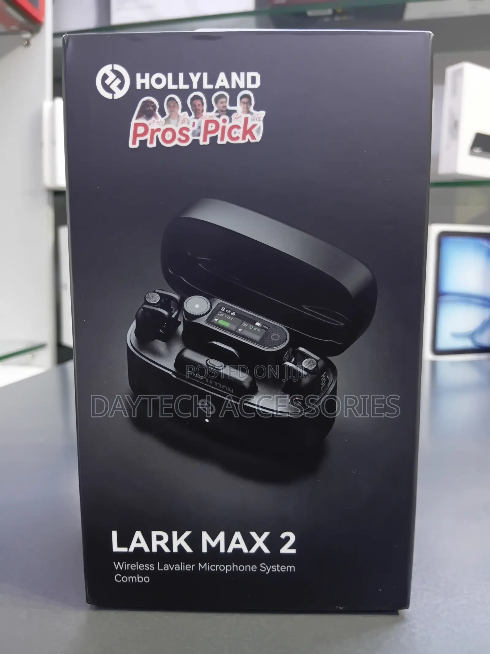 HOLLYLAND - LARK MAX 2 Combo Wireless Microphone System (Space Gray)
