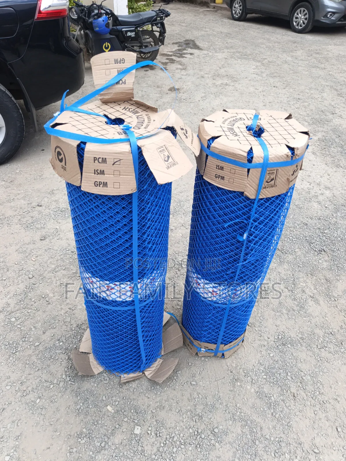 Blue Chicken Fencing Mesh
