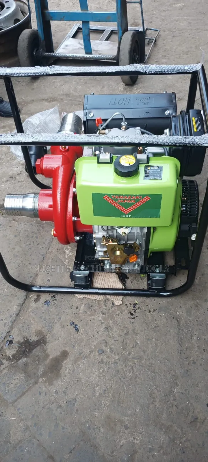 Yamazaki 16hp High Pressure Diesel Water Pump 3"