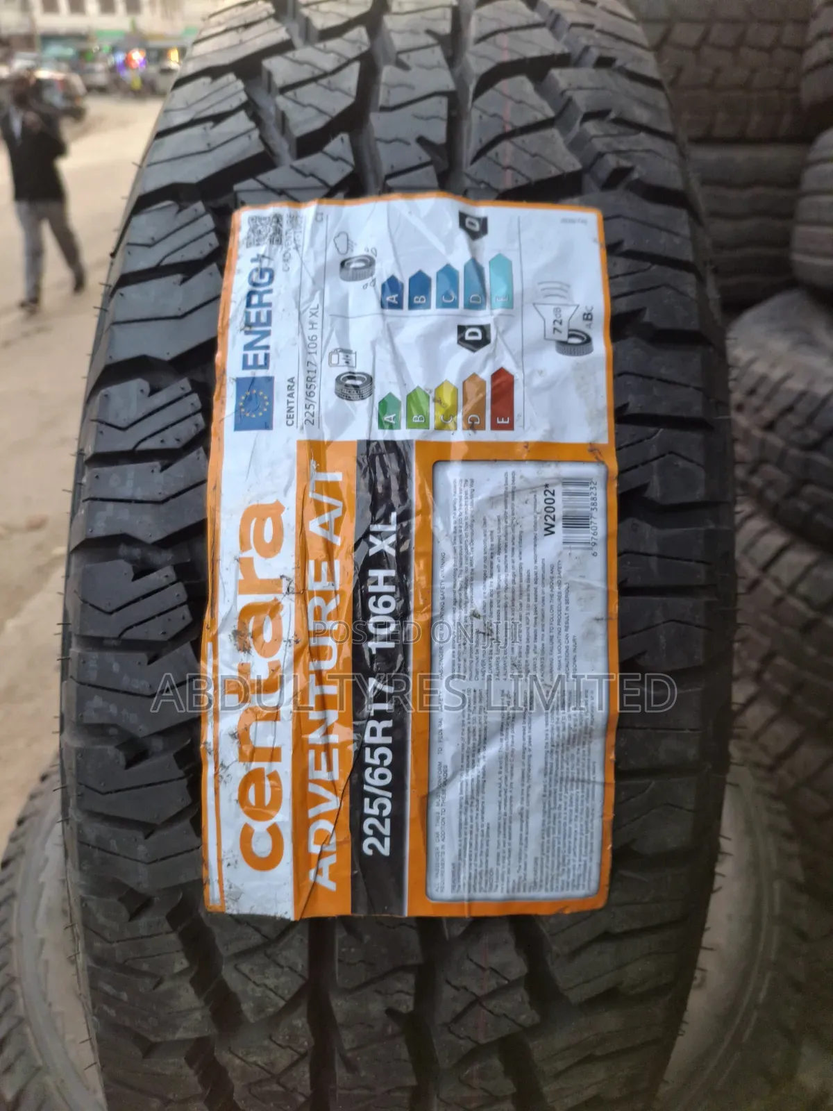 225/65r17 Centara Adventure a/T Tire