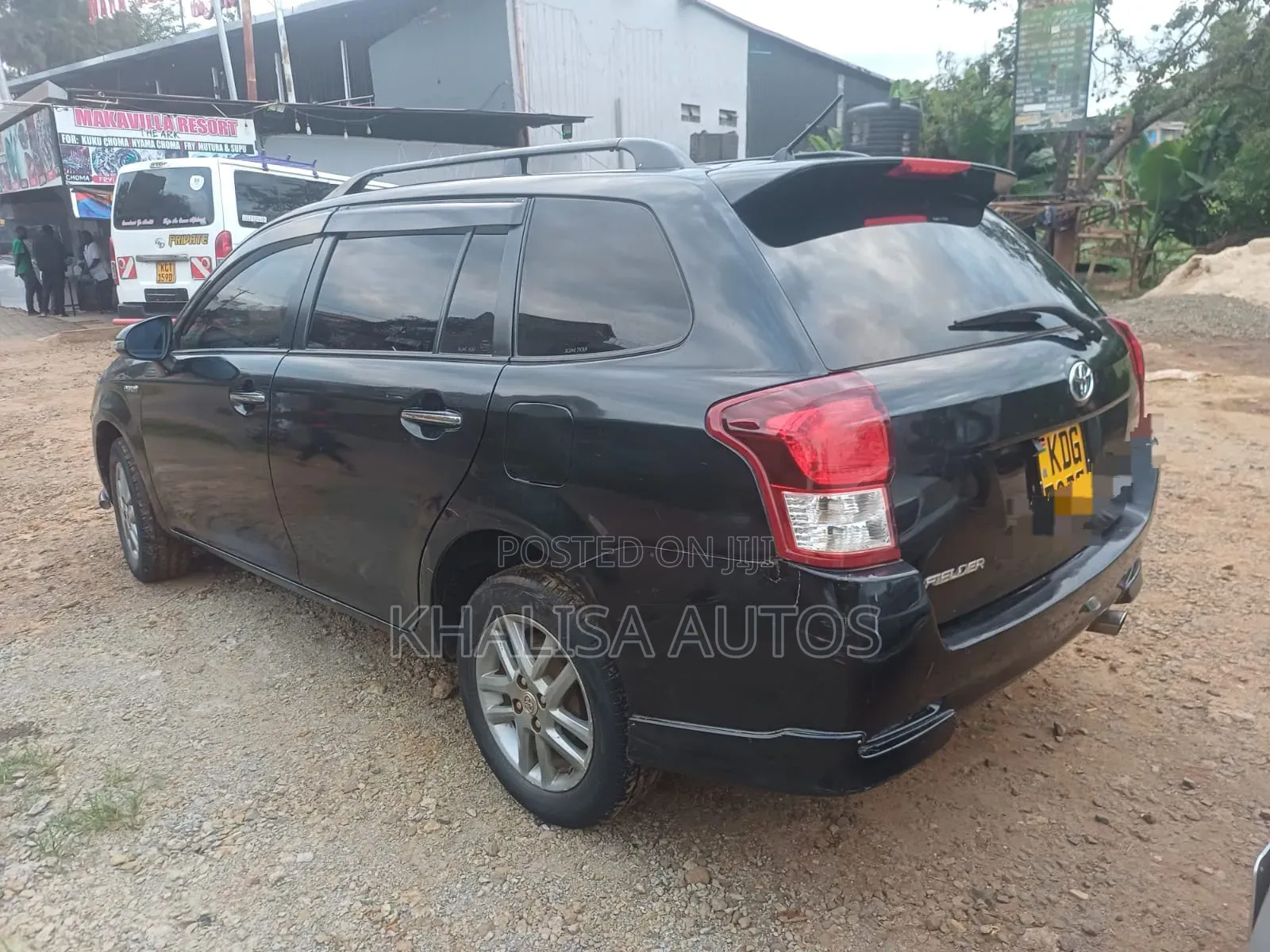 Toyota Corolla Fielder 2015 Black