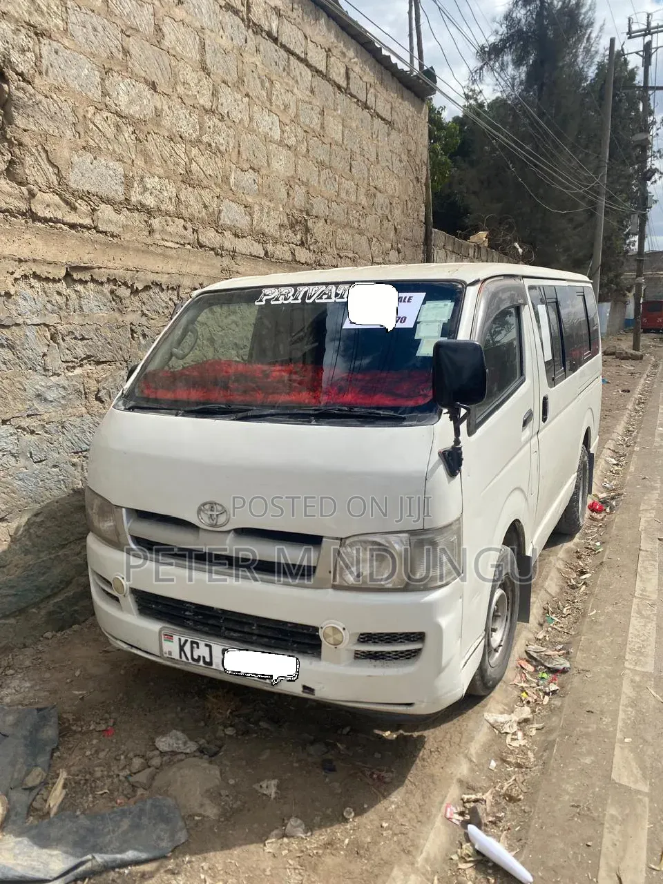 Toyota HiAce 2008 White