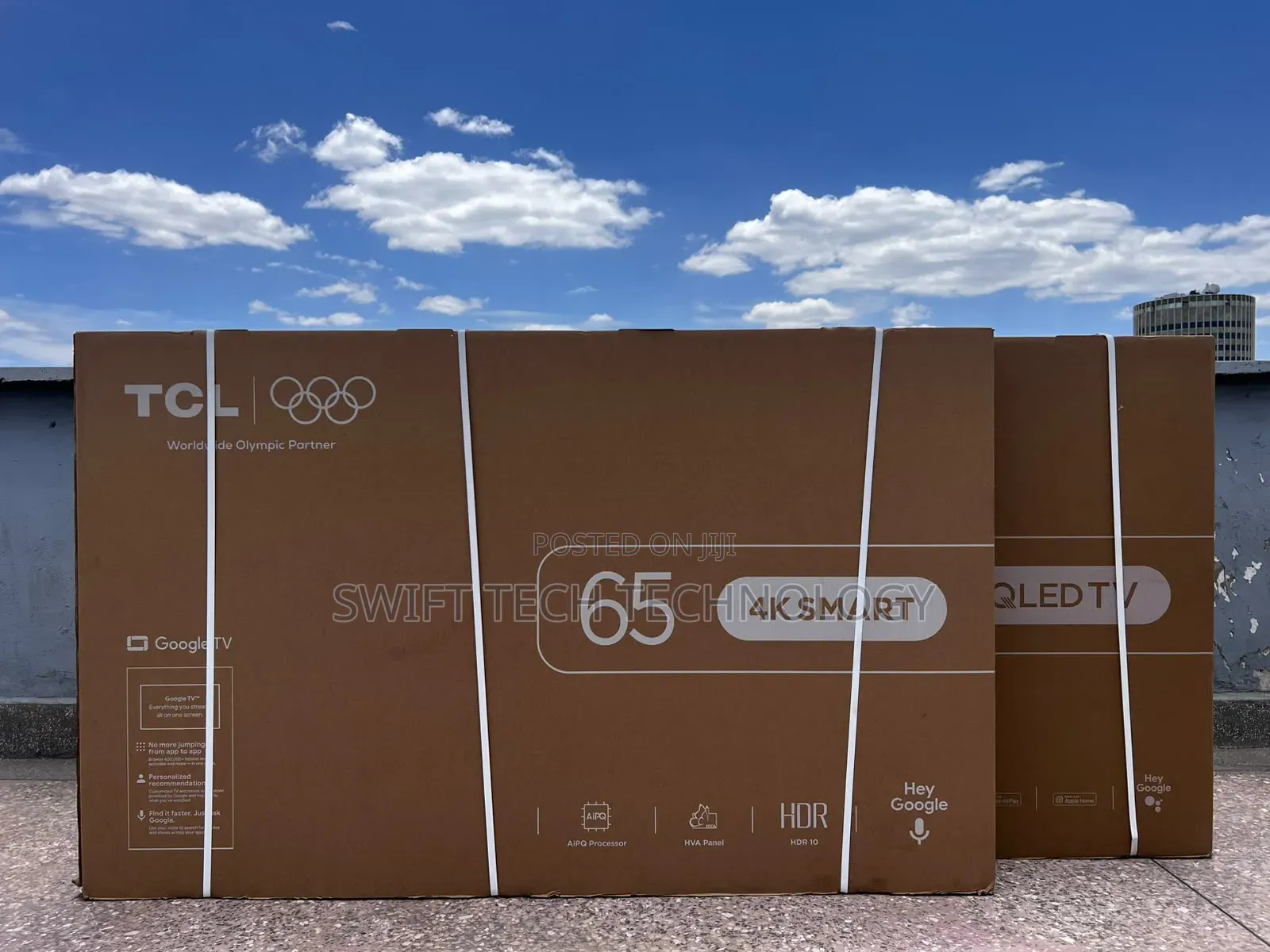 TCL 65 Inches V6d 4k HDR Google TV – 65v6d (New 2026 Model)