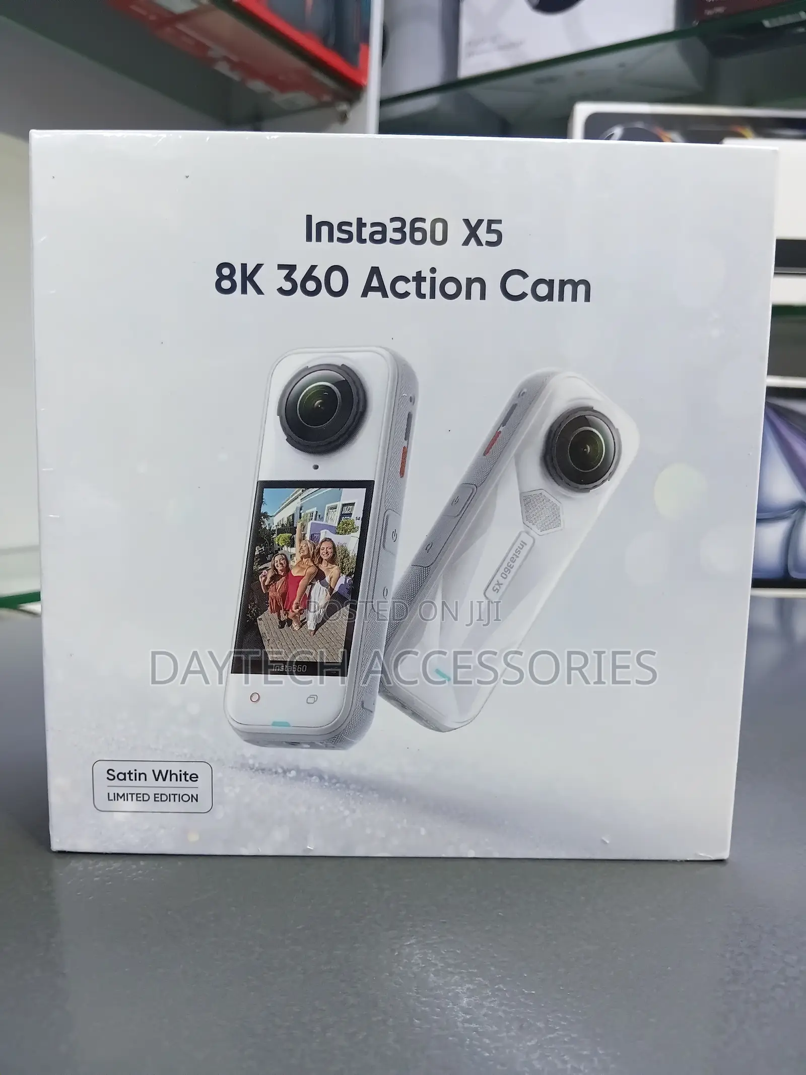 Insta360 X5 8K 360 Action Camera Limited Edition - White