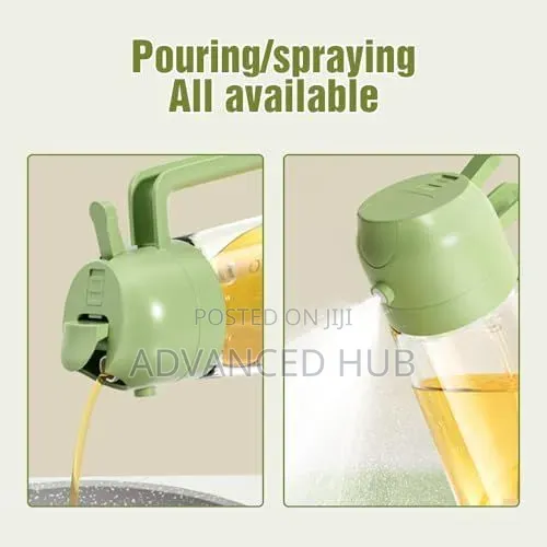 2in1 Oil Sprayer & Dispenser Bottle