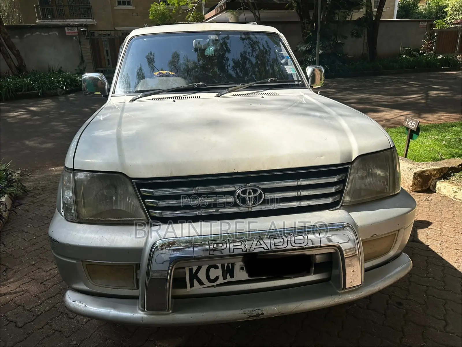 Toyota Land Cruiser Prado 3.0 D-4D 2003 White