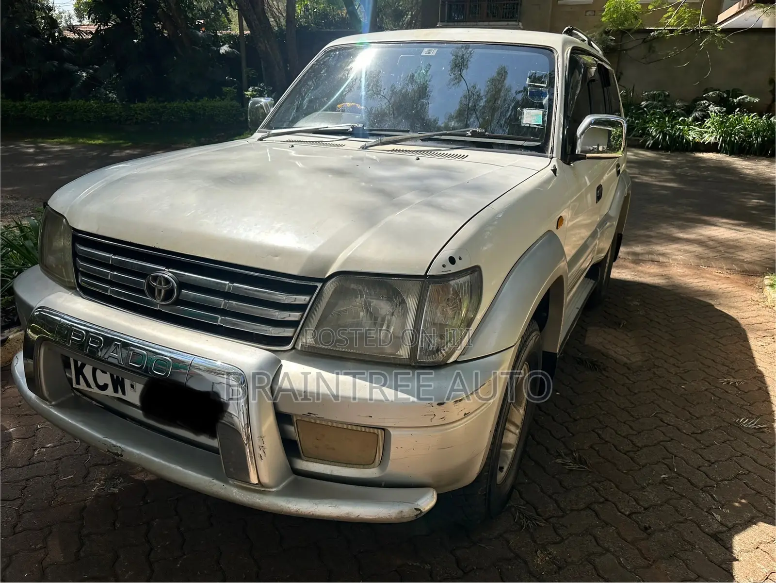 Toyota Land Cruiser Prado 3.0 D-4D 2003 White