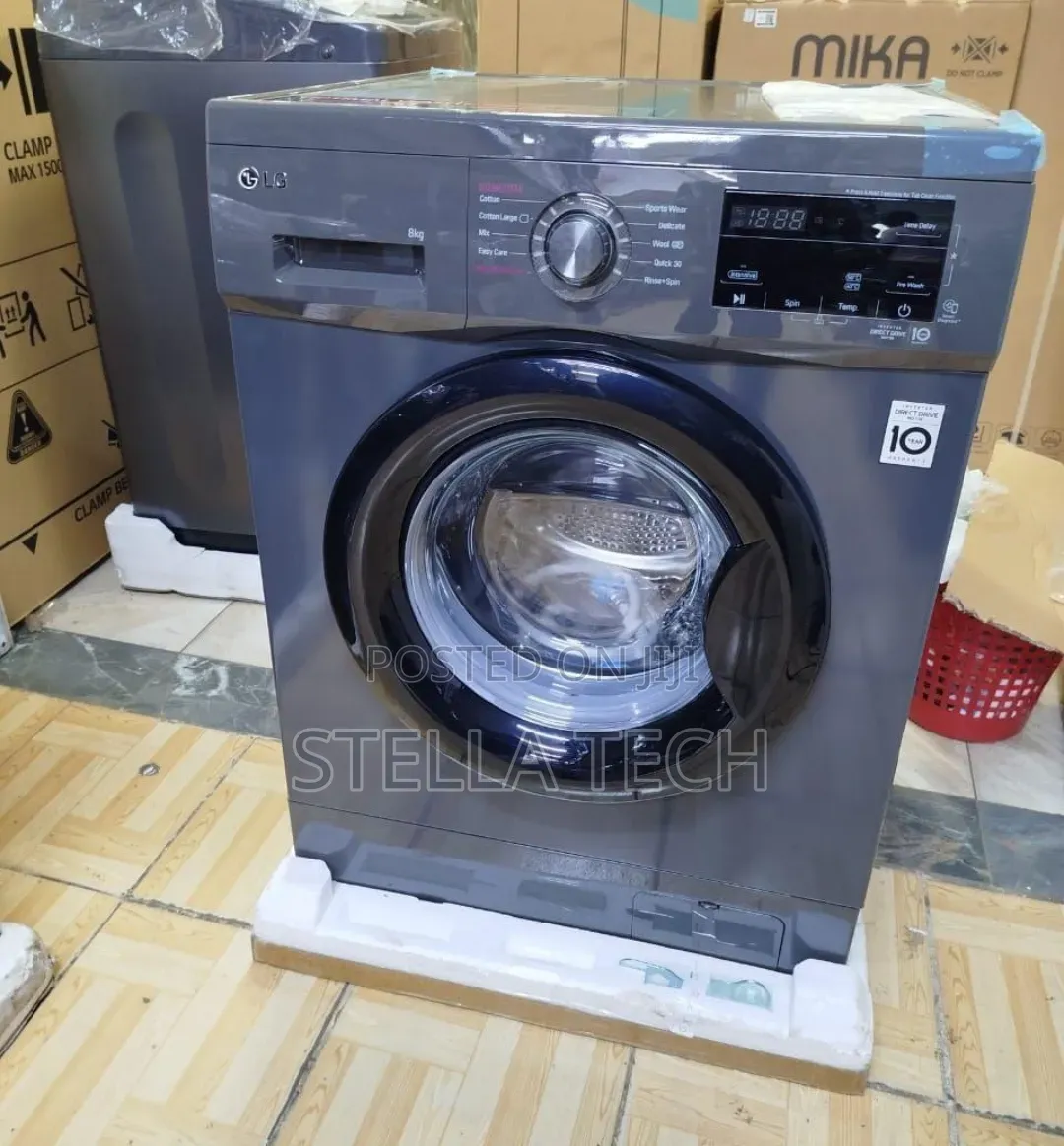 LG 8kg Front Load Washing Machine (F4J3TYG6J)