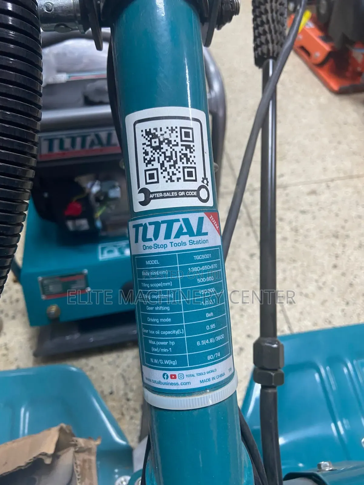 TOTAL TGC5001 Gasoline Tiller / Cultivator