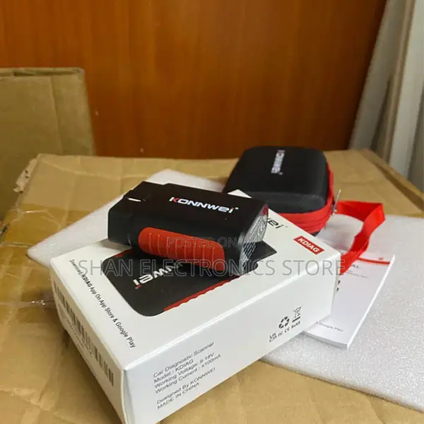 KDIAG Konnwei Bluetooth Diagnostic Reader for Automotive Fault Codes