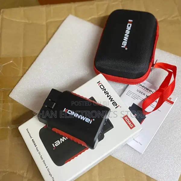 KDIAG Konnwei Wireless Car Diagnostic Tool for OBD2 Engine Scanning