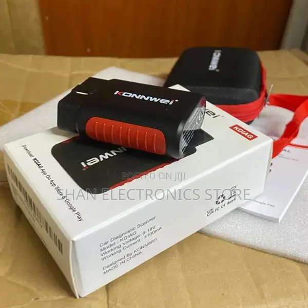 KDIAG Konnwei Wireless Car Diagnostic Tool for OBD2 Engine Scanning