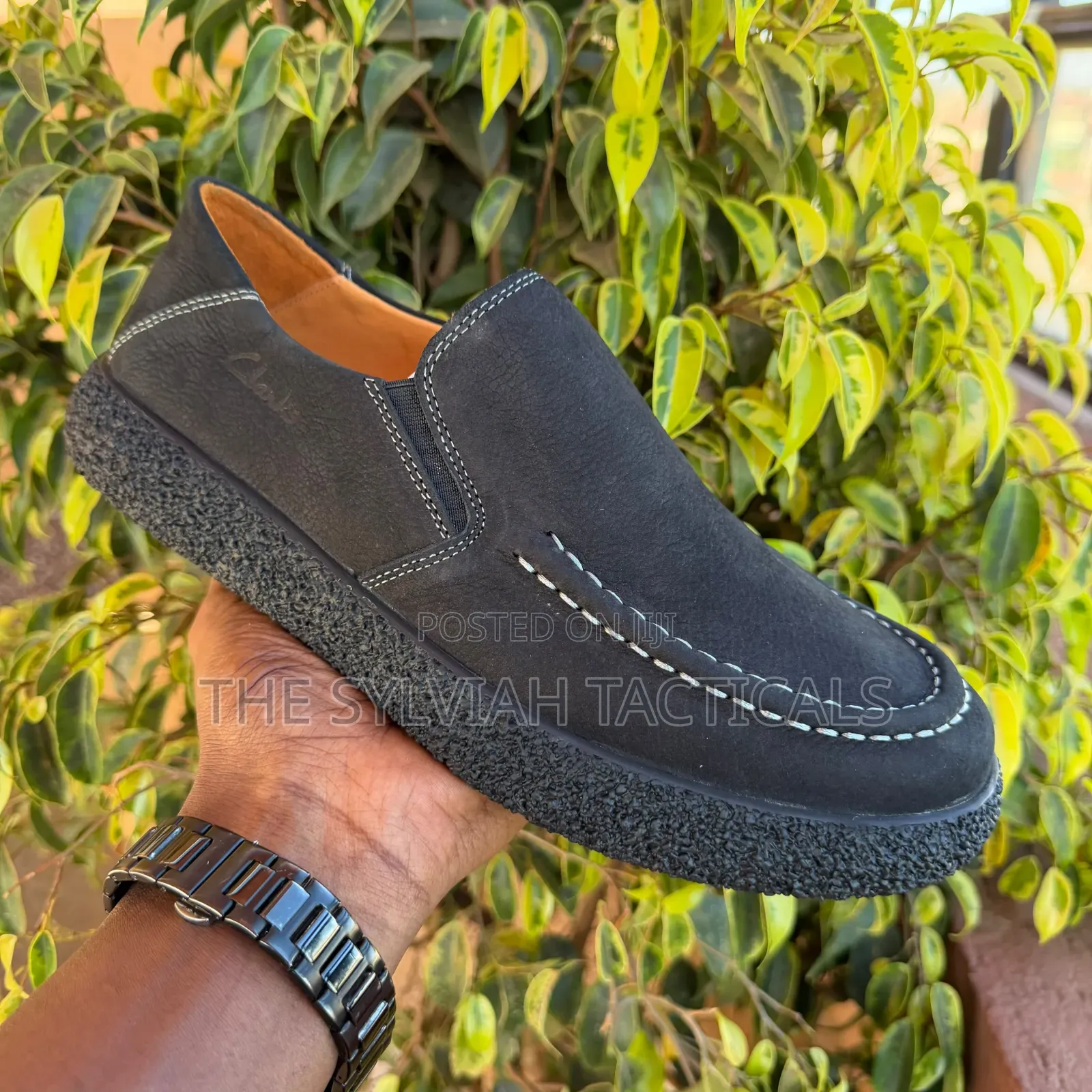 Original Smart Casual Semi Official Leather Men's Clarks Shoes