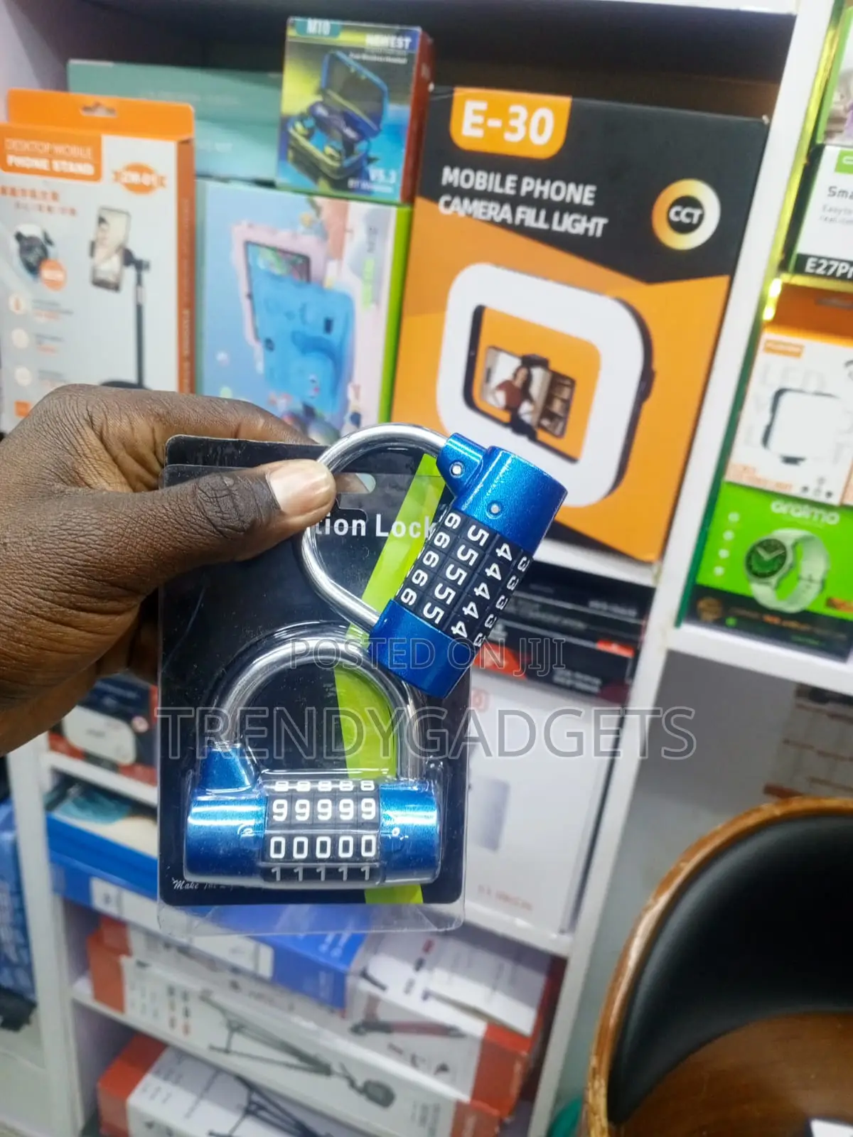 Heavy Duty 5 Digit Resettable Combination Padlock