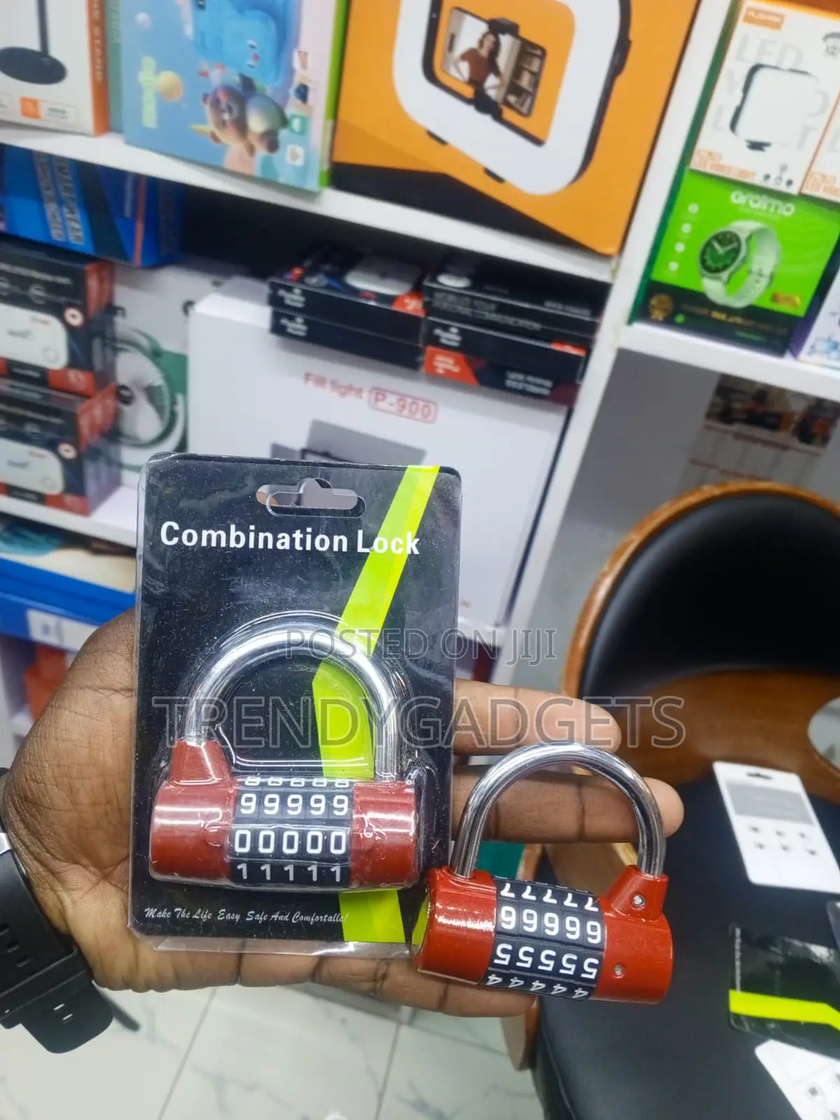 Heavy Duty 5 Digit Resettable Combination Padlock