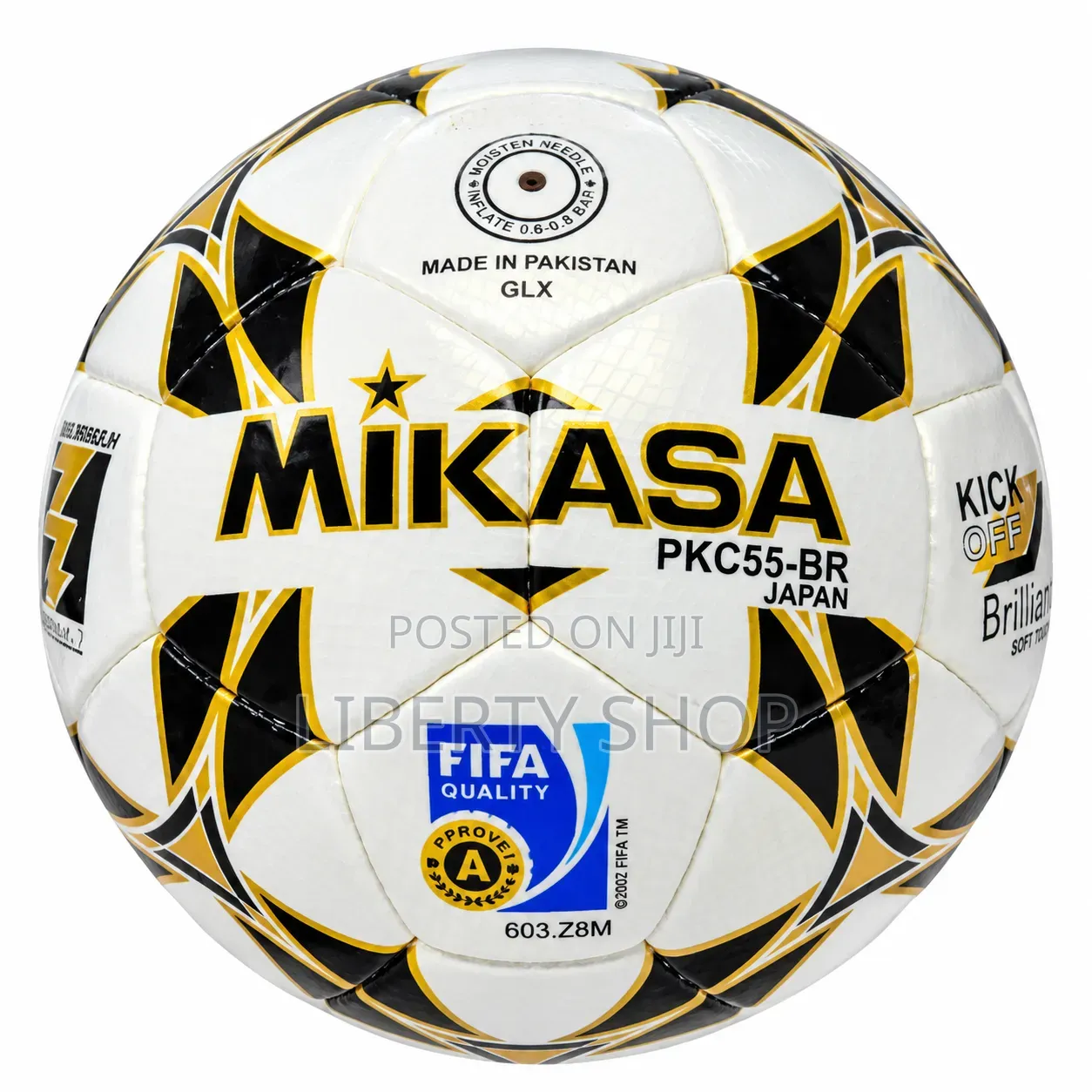 Mikasa Size 5 Soccer Football – Full Size Football for Training,