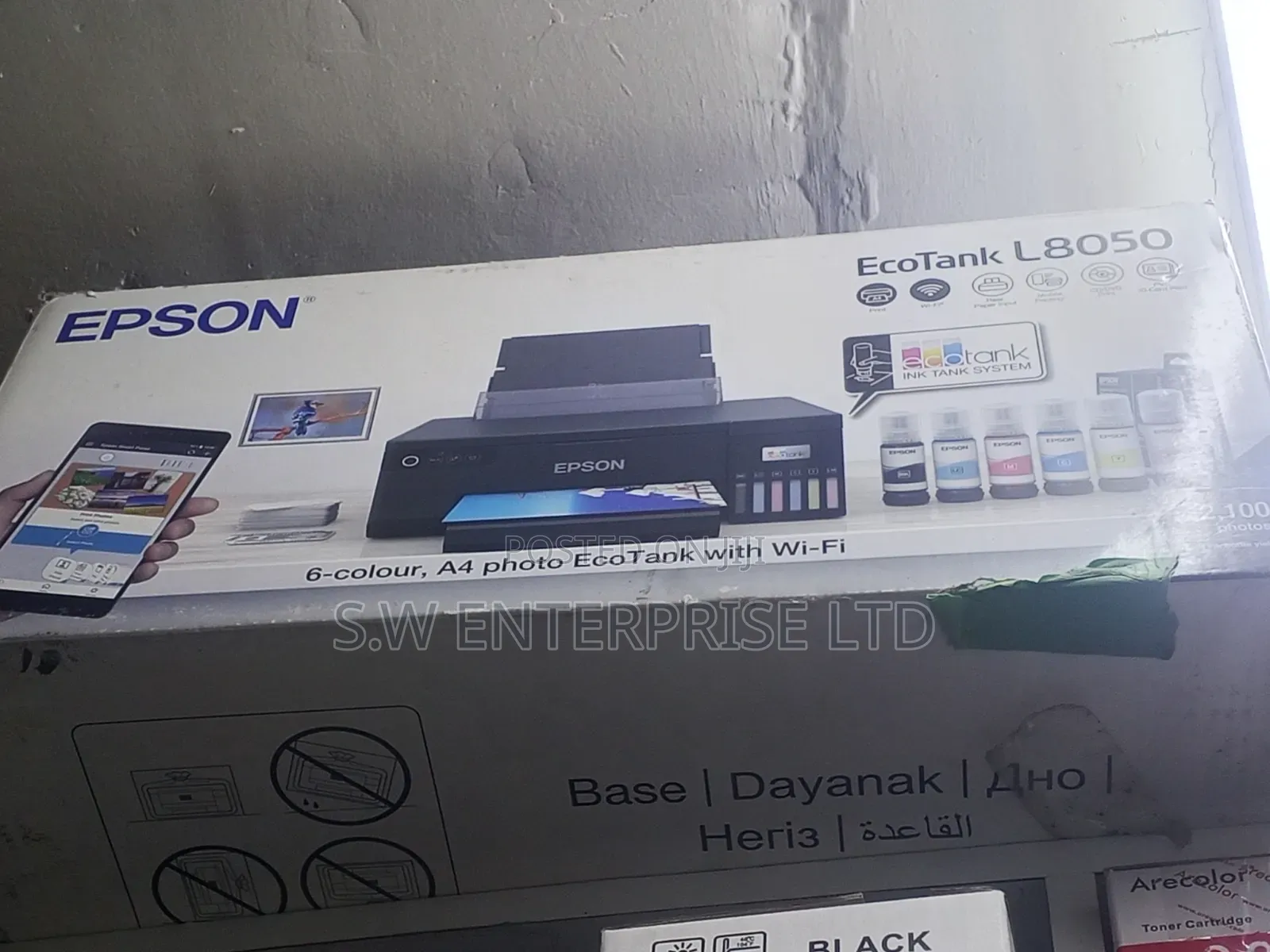 Epson EcoTank L8050 6-Color Photo Printer