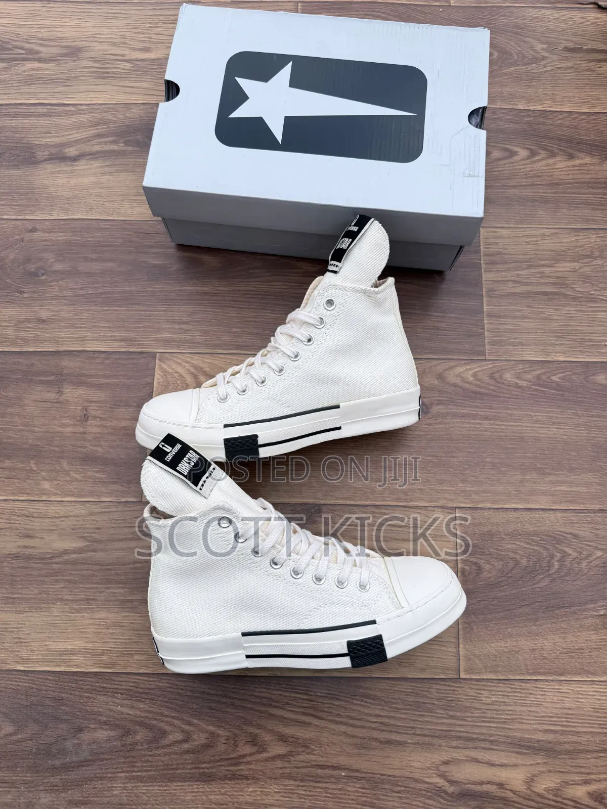Converse X Rick Owens DRKSHDW DRKSTAR Chuck 70