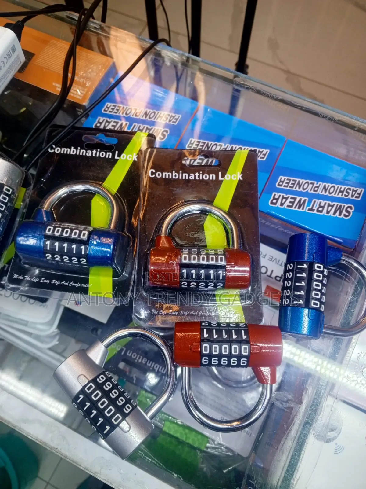 Heavy Duty Resettable Combination Lock for Gates and Toolboxes