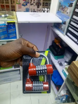 100000 Code Combinations Padlock in Multiple Colours