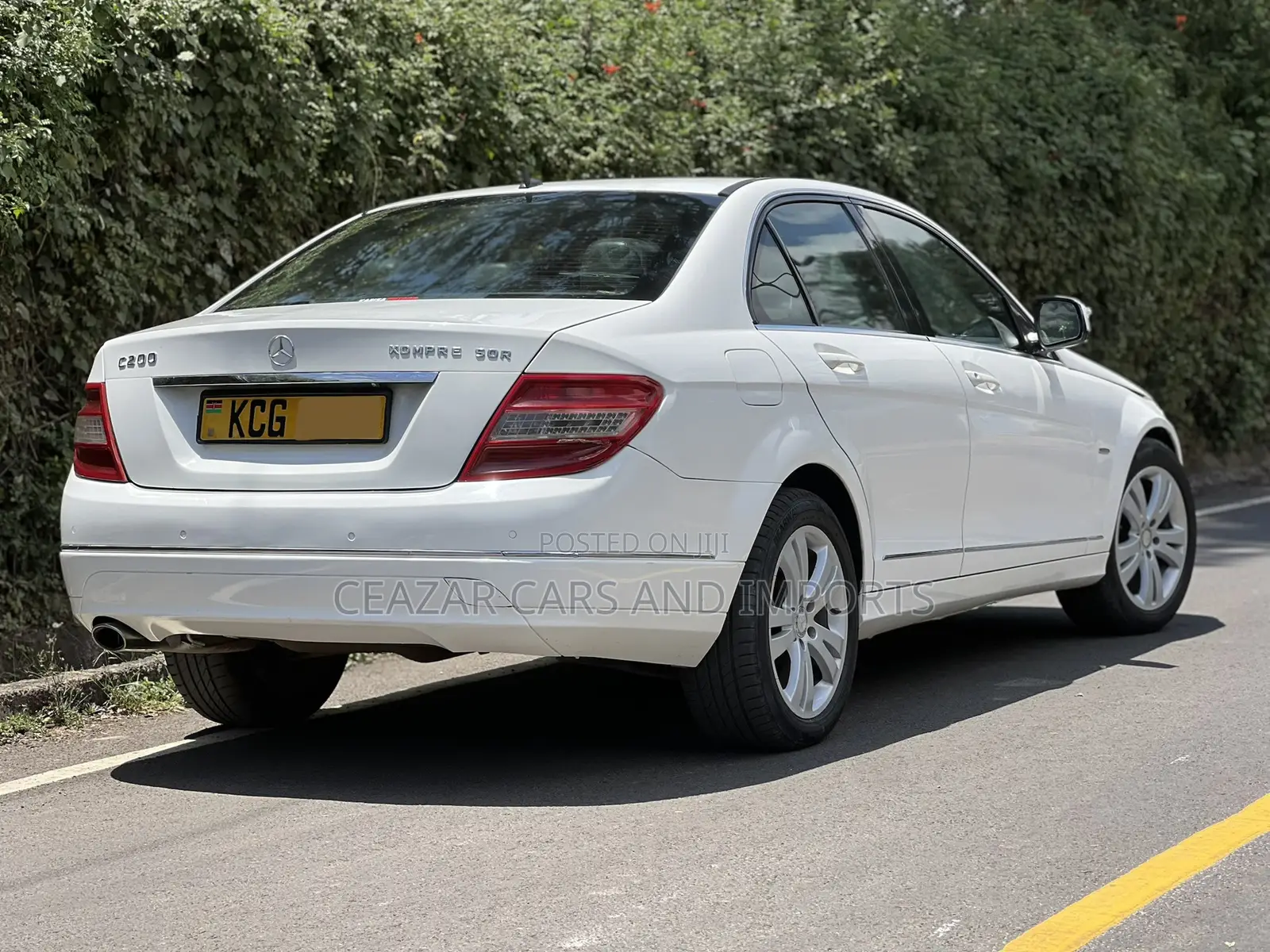 Mercedes-Benz C200 2008 White