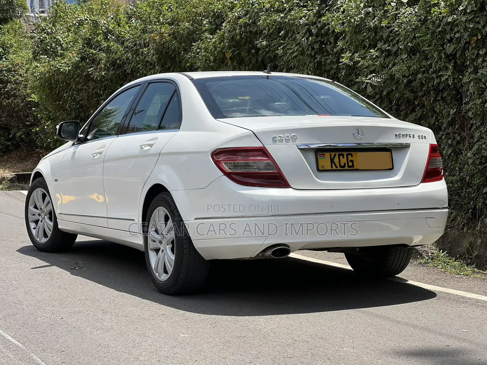 Mercedes-Benz C200 2008 White