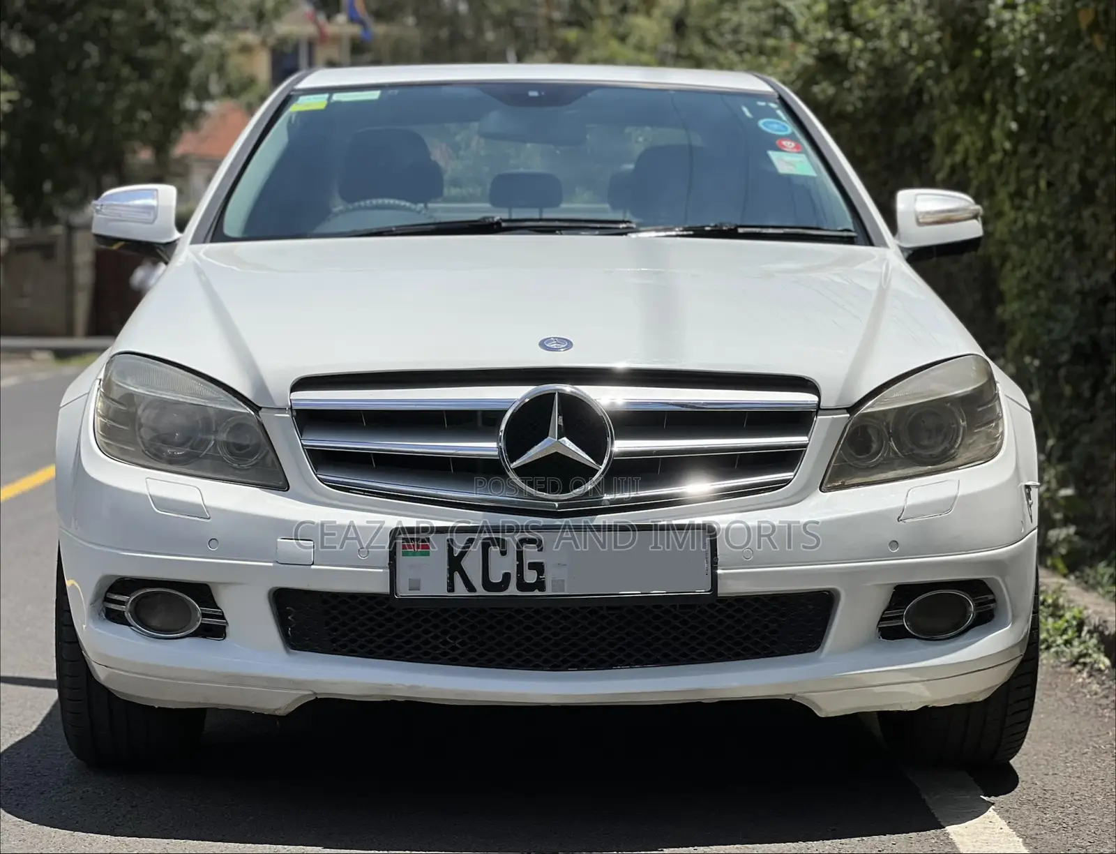 Mercedes-Benz C200 2008 White