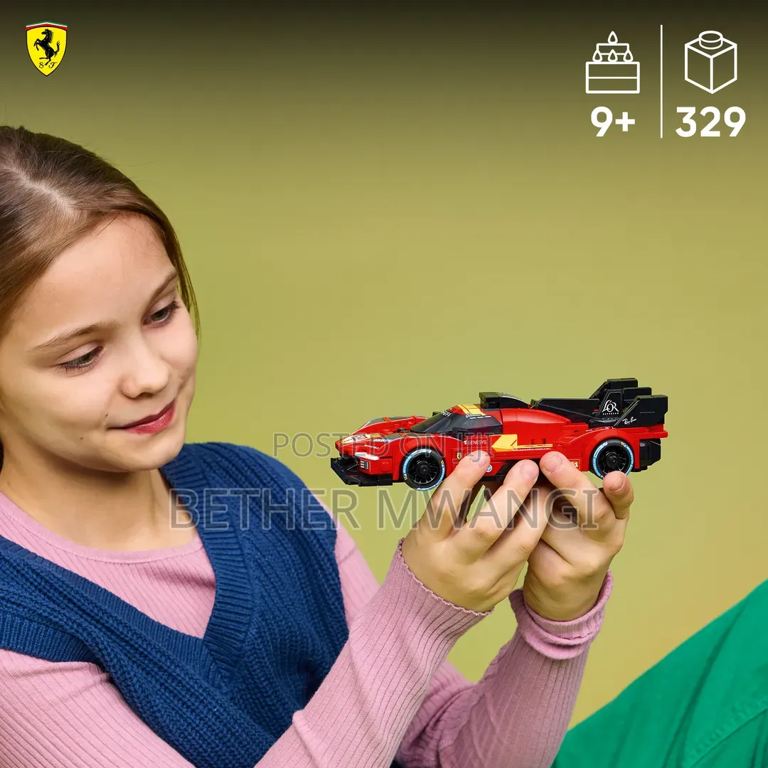 LEGO Speed Champions Ferrari 499P - Ferrari Merch - Race Car Set