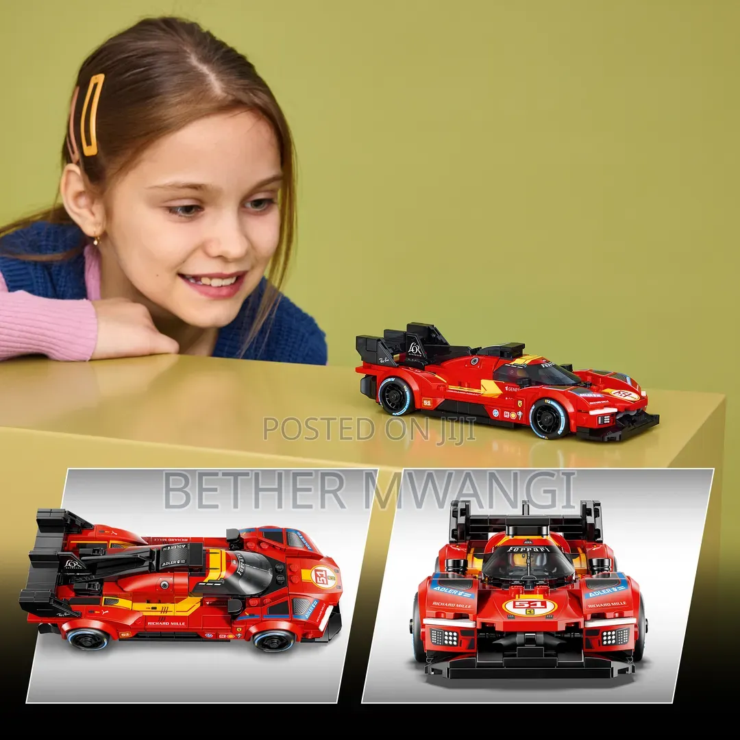 LEGO Speed Champions Ferrari 499P - Ferrari Merch - Race Car Set