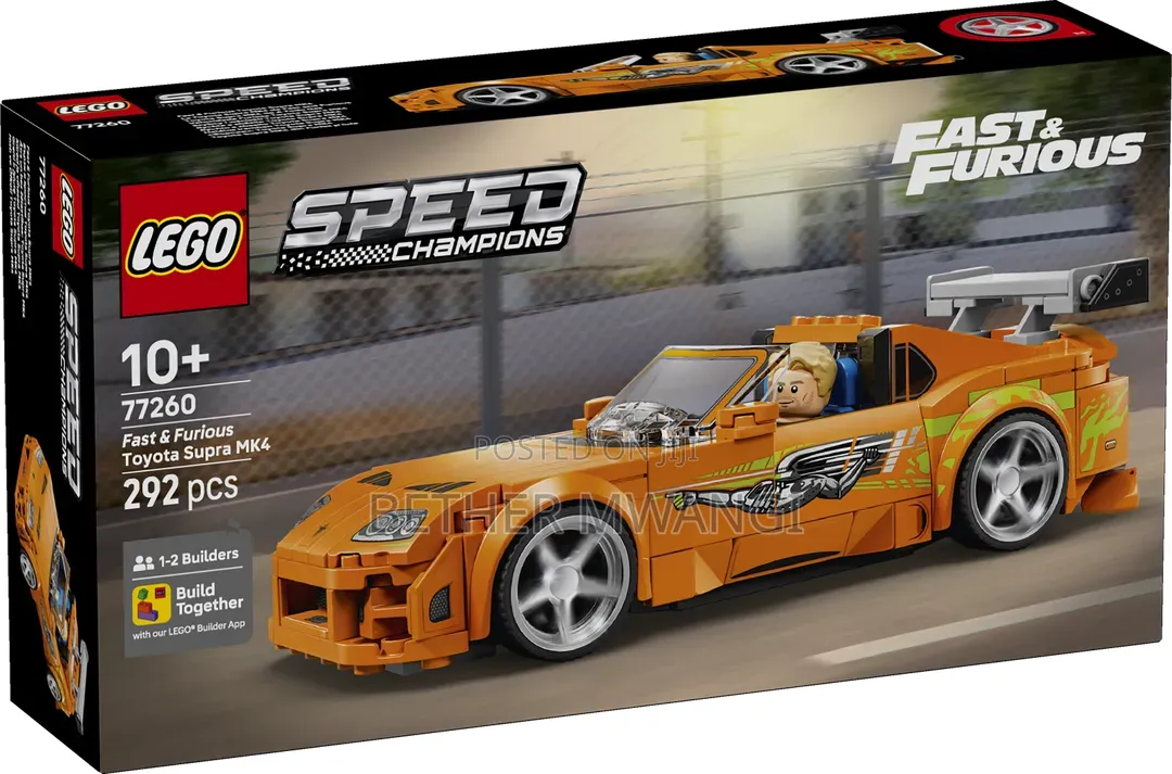 LEGO Speed Champions the Fast and the Furious Toyota Supra MK4