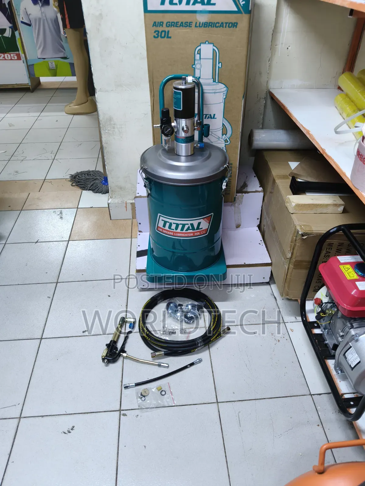 30l Total Pneumatic Grease Gun/Quality Heavy Duty Grease Gun