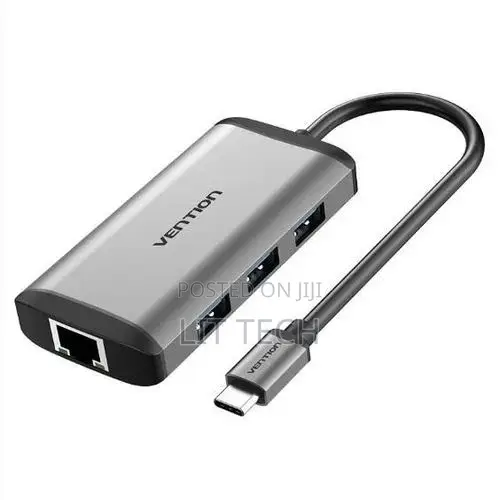 Vention USB-C Multi-Functional 6-in-1 Docking Station (Model: CNCHB
