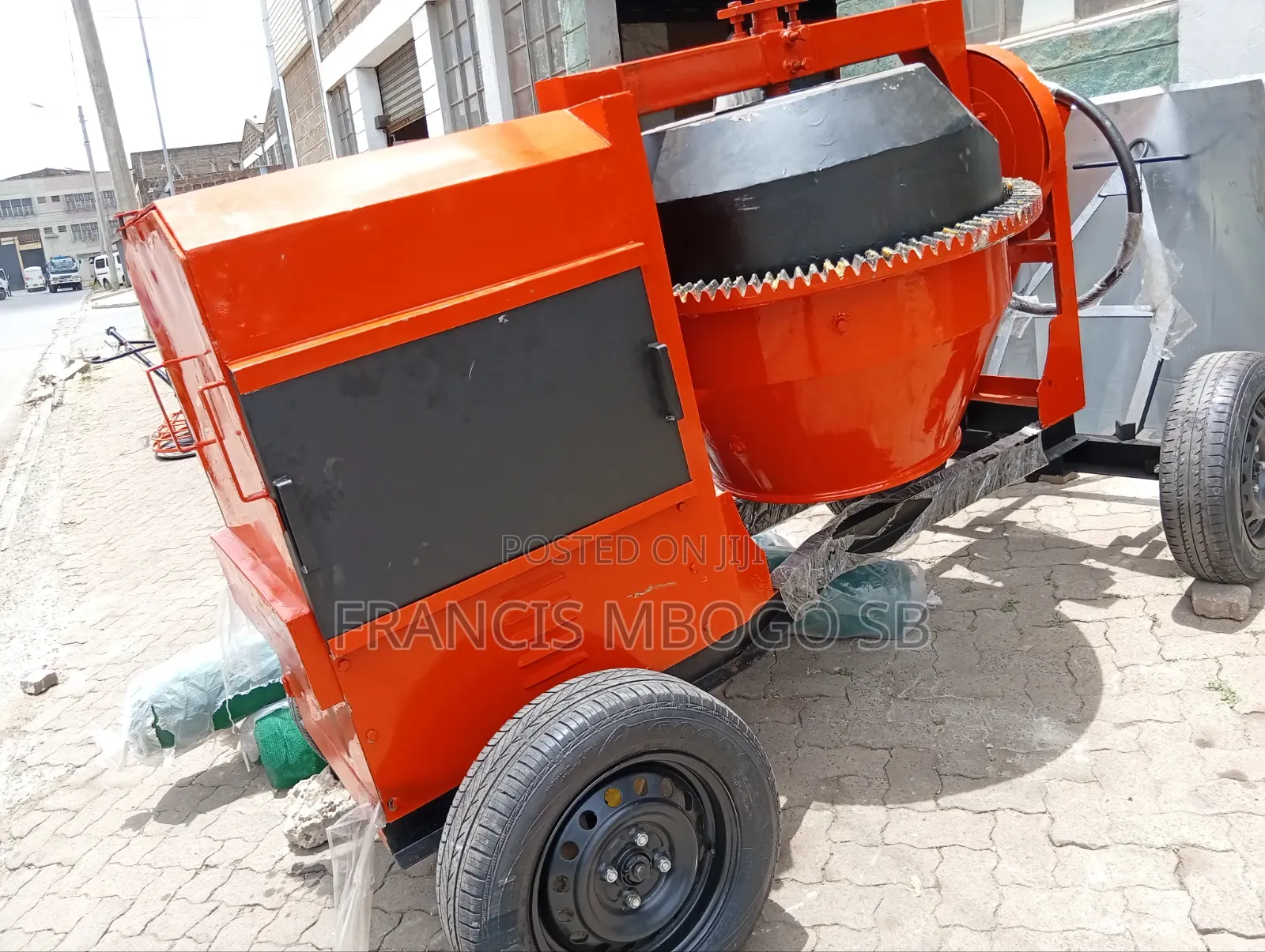 Indian Titan Concrete Mixer Diesel Powered