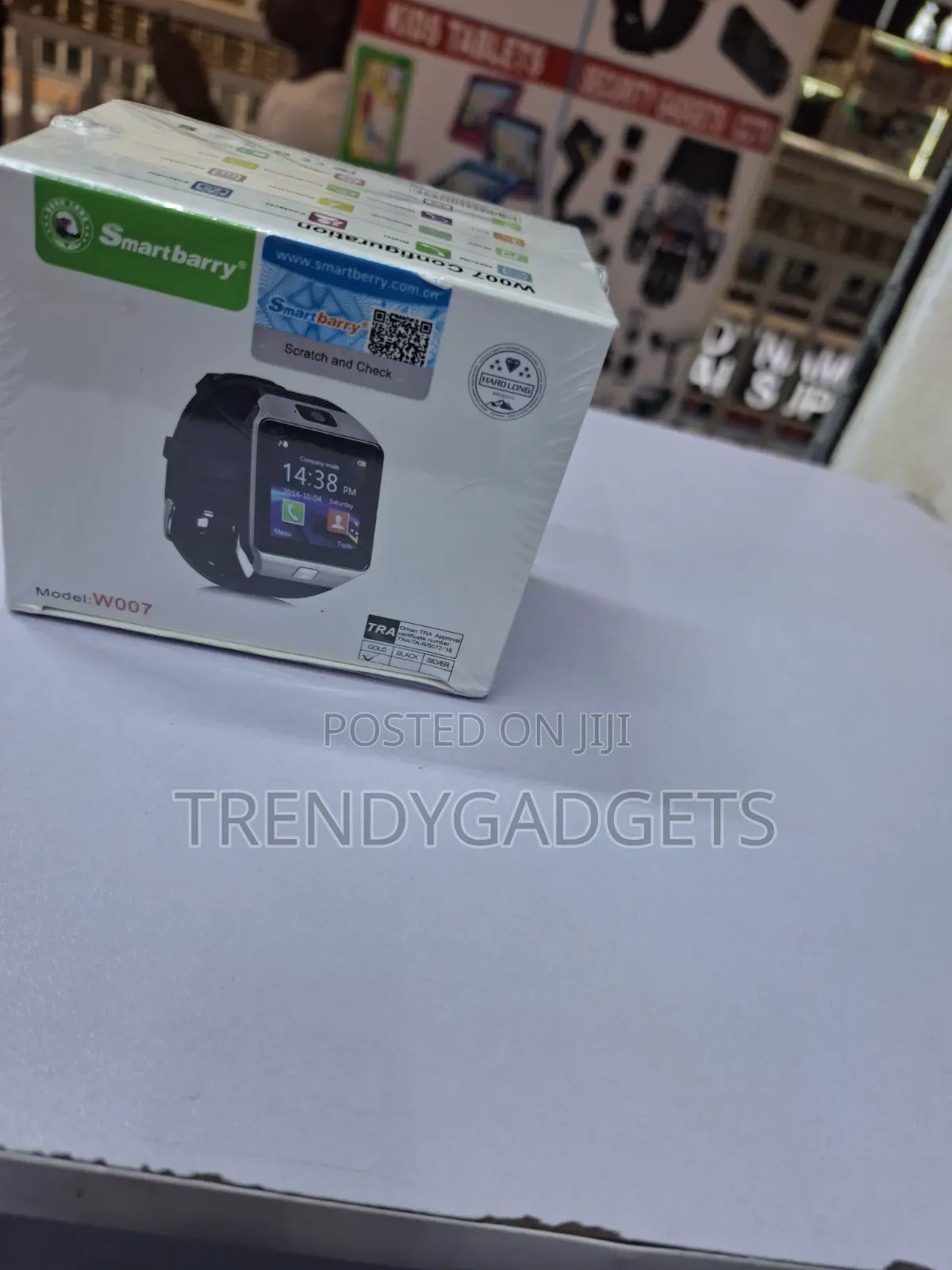Smartberry W007 Smartwatch – Smart Style at an Affordable Price!