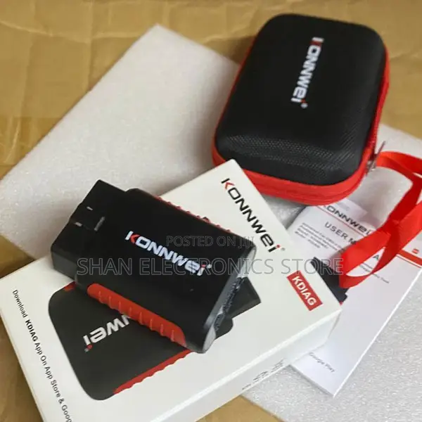 KDIAG Konnwei Wireless Vehicle Diagnostic Scanner for OBD2 Systems
