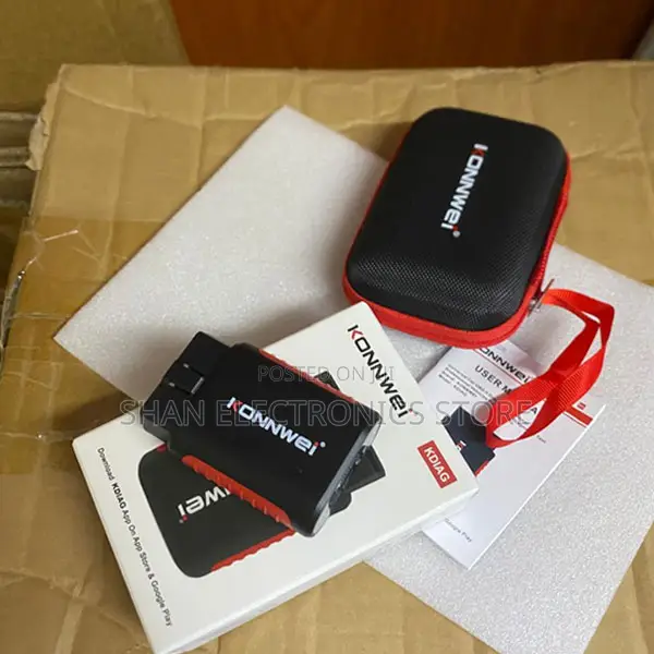 KDIAG Konnwei Bluetooth OBD2 Scanner for Car Performance Monitoring