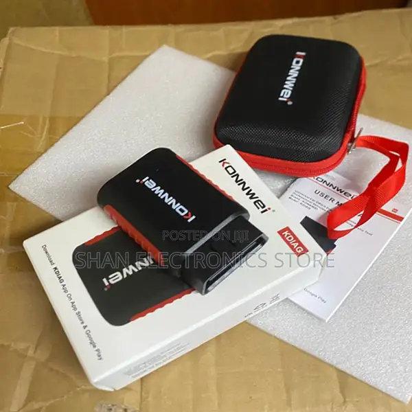 KDIAG Konnwei Bluetooth OBD2 Scanner for Car Performance Monitoring