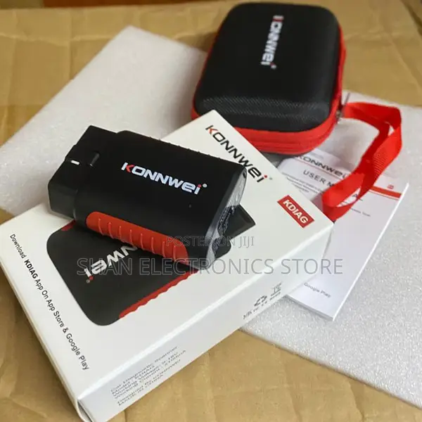 KDIAG Konnwei Car Fault Code Reader With Wireless Bluetooth Support