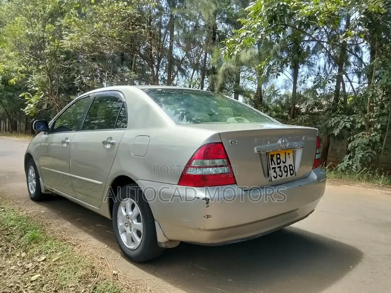Toyota Corolla 2003 Silver