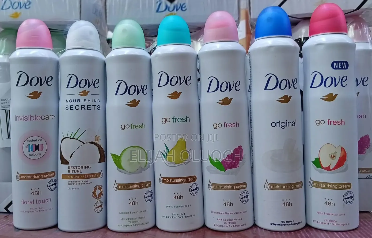 Dove Antiperspirant Deodorant Sprays