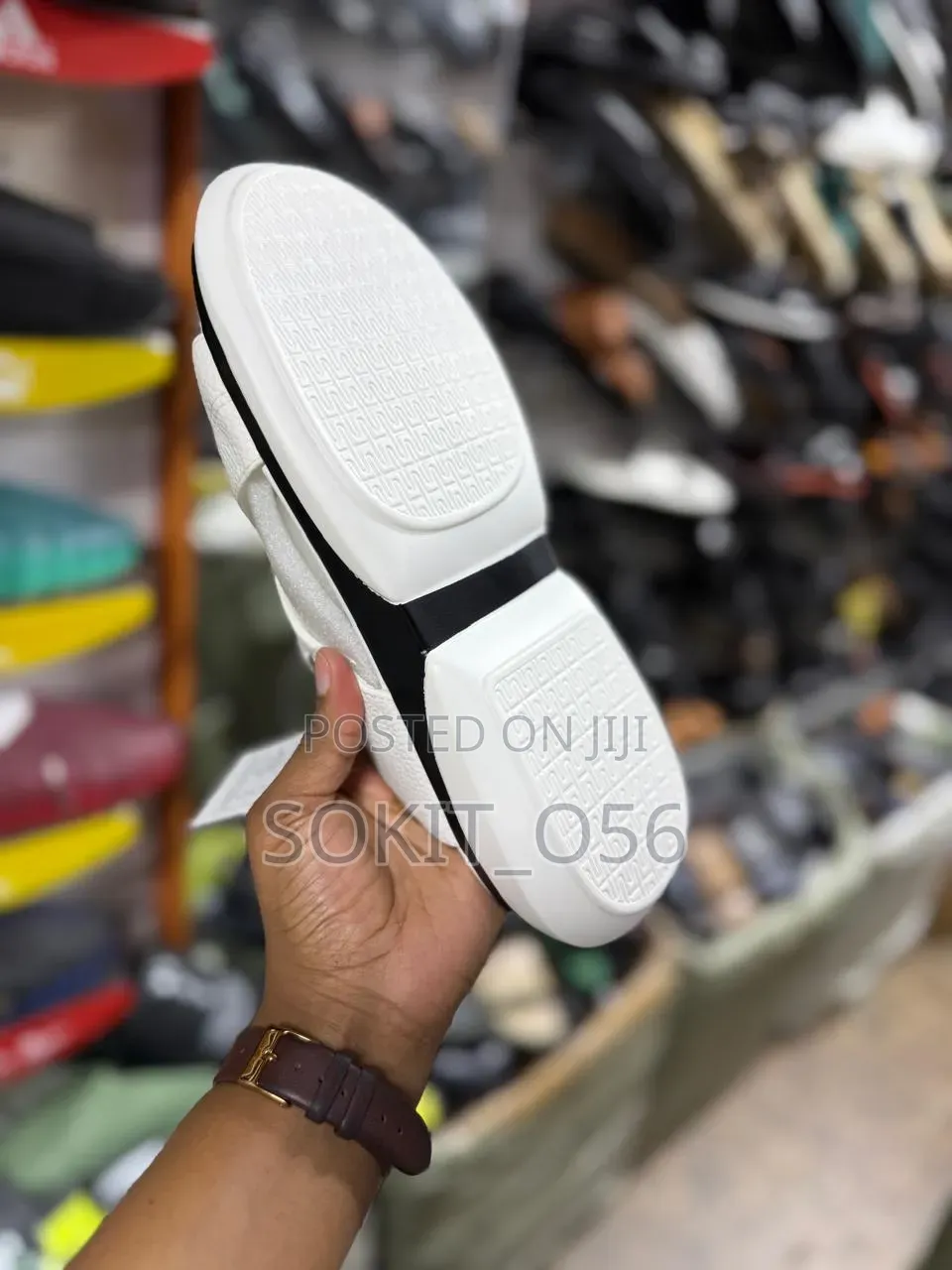 Christian Dior-Style Slip-on Sandals