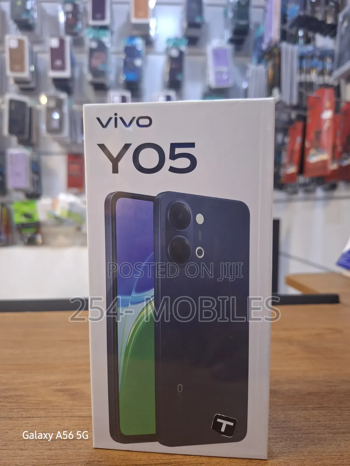 New Vivo Y05 64 GB Black