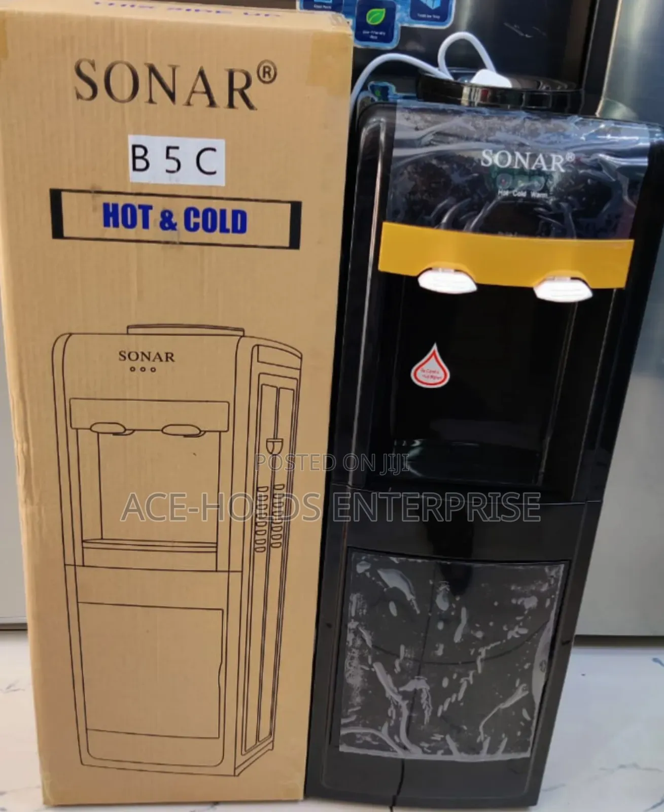 Executive Sonar B5c Hot and Cold Top Load Water Dispenser