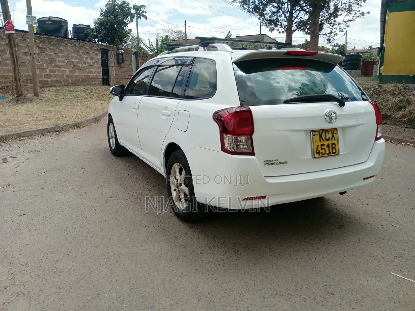 Toyota Corolla Fielder 2013 White